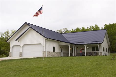 ranch house metal roof|morton pole barn homes pictures.